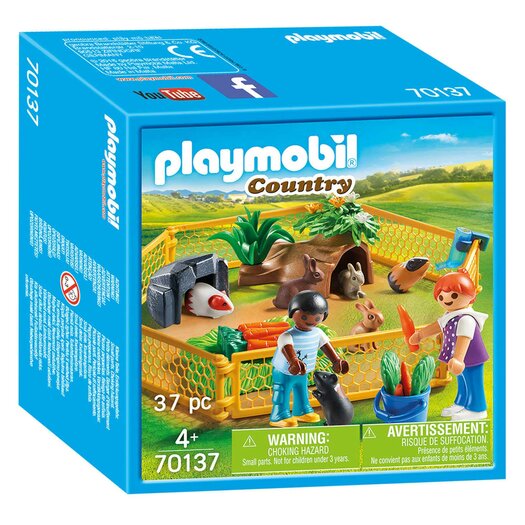 Sentimenteel Broederschap Talloos Playmobil 70137 Kinderen met Kleine Dieren - Speelgoed de Betuwe