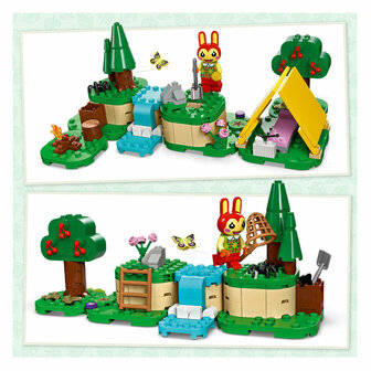 LEGO Animal Crossing 77047 Kamperen met Bunnie