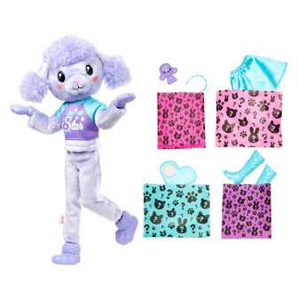 Cutie Reveal Barbie Pop Cute Tees Series - Poodle