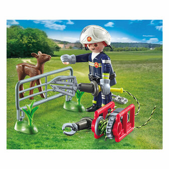 Playmobil Action Heroes Dierenbescherming Brandweer - 71467