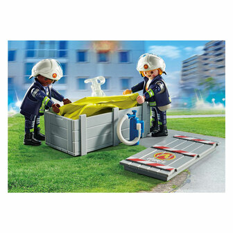 Playmobil Action Heroes Brandweerlieden met Luchtkussens - 71465