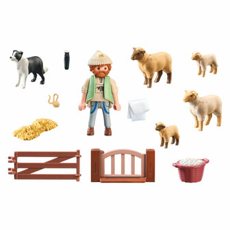 Playmobil Country Jonge Herder met Schapen - 71444