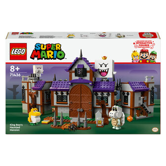 LEGO Super Mario 71436 King Boo&#039;s Spookhuis