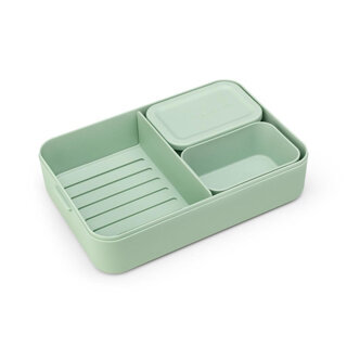 Brabantia bento lunchbox Make &amp; Take Groot Jade Groen