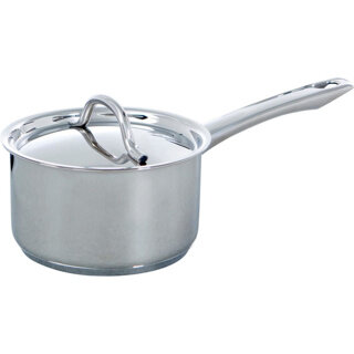 BK Profiline steelpan met deksel &Oslash;14 cm 