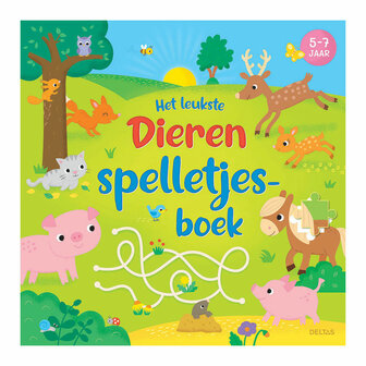 Het leukste Dieren spelletjesboek 5-7 jaar