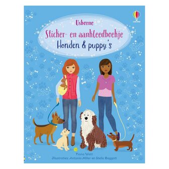 Sticker- en Aankleedboek Honden en Puppy&#039;s