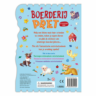 Boerderijpret Stickerplezier Stickerboek