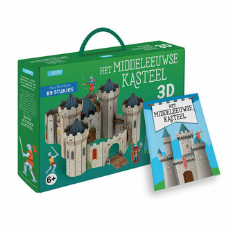 Boek + 3D Model - Het Middeleeuwse Kasteel