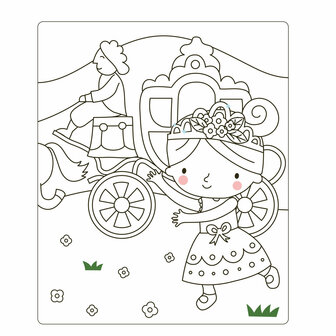 Little Princess Sticker Fun - Aankleedpoppen Stickerboek