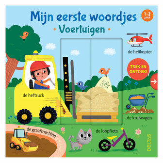 Mijn Eerste Woordjes Kartonboek - Voertuigen (1-3 j.)