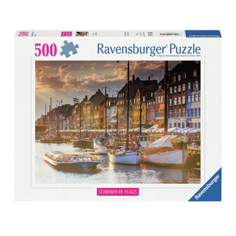 Legpuzzel Sonnenunt.in Kopenhagen, 500st.