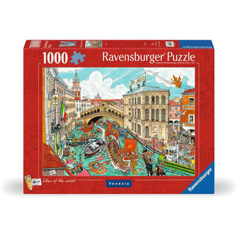 Legpuzzel Fleroux Venetie, 1000st.