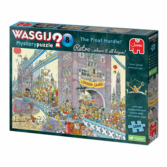 Wasgij Retro Mystery 8 Legpuzzel- De Laatste Horde!, 1000st.