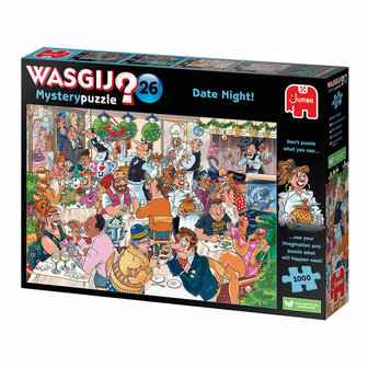 Wasgij Mystery 26 Legpuzzel - Date Night!, 1000st.