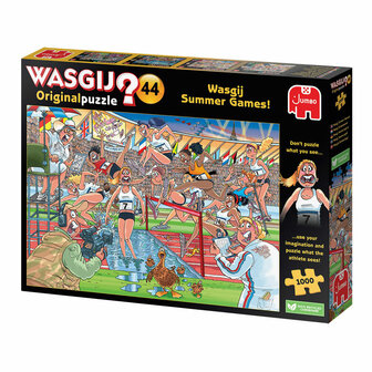 Wasgij Original 44 Legpuzzel  - Zomerspelen!, 1000st.