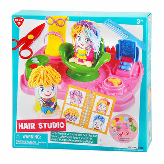 Play Haarstudio Kleiset, 4 Kleipotjes