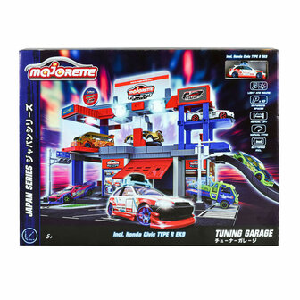 Majorette Japan Series Tuning Garage Speelset