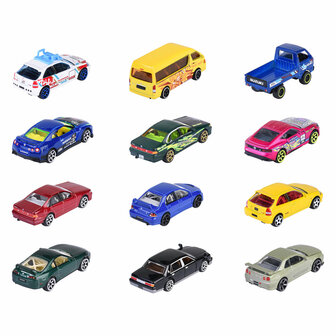 Majorette Japan Series Die-Cast Auto&#039;s Bonus Pack, 5st.