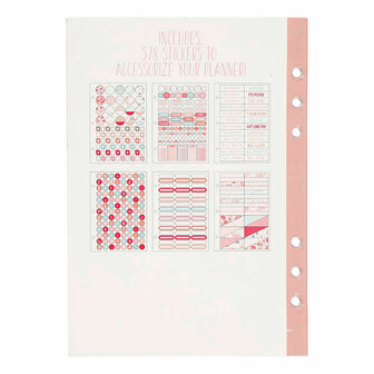 Stickerboek Aquarel A5 voor Planner, 578st.