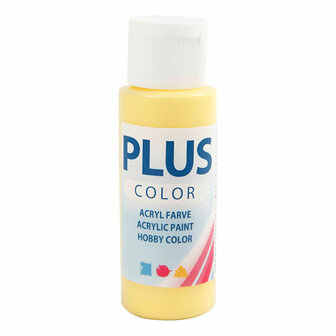 Plus Color Acrylverf Primerose Yellow, 60ml