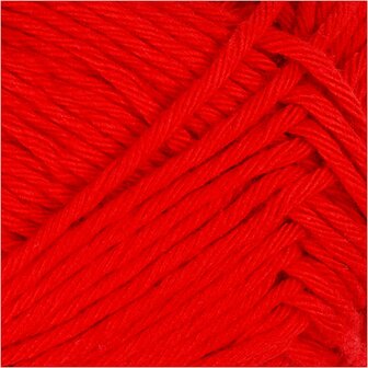 Katoengaren, Rood, 50gr, 85m