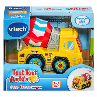 VTech Toet Toet Auto&#039;s - Sepp Cementwagen