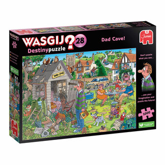 Wasgij Destiny 28 - Dad Cave, 1000st.