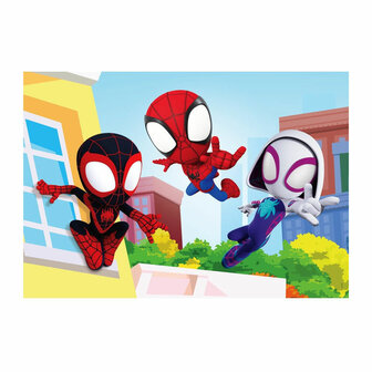 Clementoni Legpuzzel Super Color Spidey and His Amazing Friends, 2x20st.