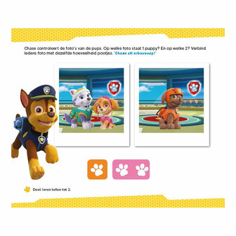 PAW Patrol - Eerste telspelletjes (3-4 jaar)