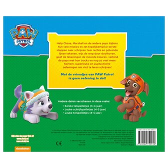 PAW Patrol - Eerste schrijfspelletjes (3-4 jaar)