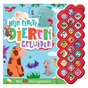 Geluidenboek Mijn Eerste Dierengeluiden (22 geluiden!)