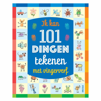 Ik Kan 101 Dingen Tekenen met Vingerverf Hobbyboek