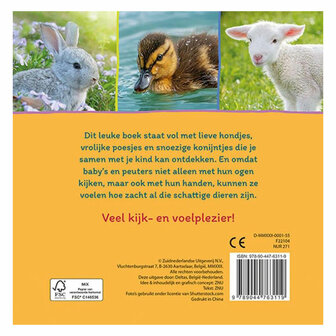 Baby&#039;s eerste voelboekje - Lieve dieren