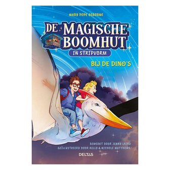 De Magische Boomhut Stripboek - Bij de dino&#039;s