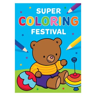 Super Coloring Festival Kleurboek