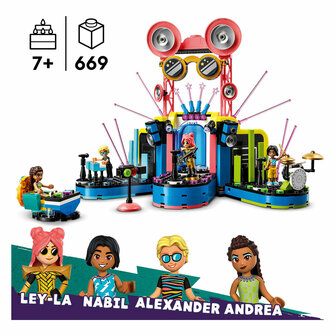 LEGO Friends 42616 Heartlake City Muzikale Talentenjacht