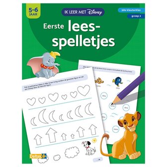 Ik leer met Disney - Eerste leesspelletjes (5-6 j.)