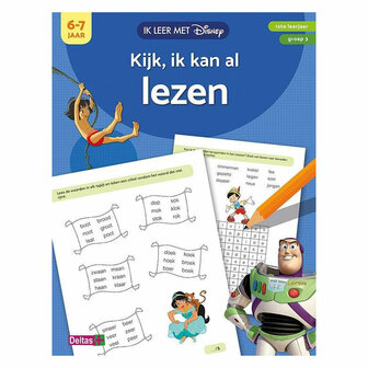 Ik leer met Disney - Kijk, ik kan al lezen (6-7 j.)