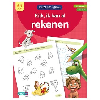 Ik leer met Disney - Kijk, ik kan al rekenen (6-7 j.)