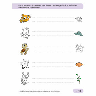 Disney Ik Leer met - Schrijven, Lezen en Tellen (4-5 j.)