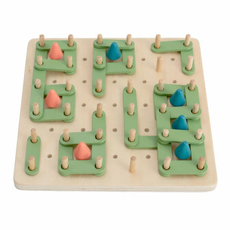 BS Toys Dots &amp; Boxes Houten Spel