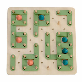 BS Toys Dots &amp; Boxes Houten Spel