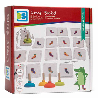 BS Toys Kroko&#039;s Sok Memo - Kinderspel