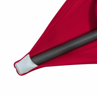 Statafelrok candy rood 80 cm per 6