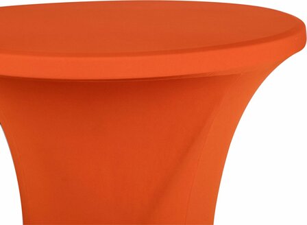 Statafelrok oranje 80 cm per 15