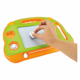 Creativity Magnetisch Tekenbord Dino met Pen en Vormen