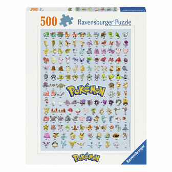 Legpuzzel Pok&eacute;mon, 500st.