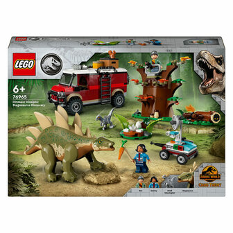 LEGO Jurassic World 76965 Dinosaurusmissies: Stegosaurus Ontdekking