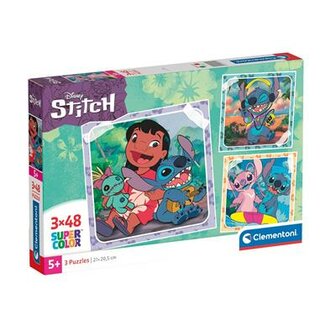 Clementoni Stitch Puzzel 3x48st.